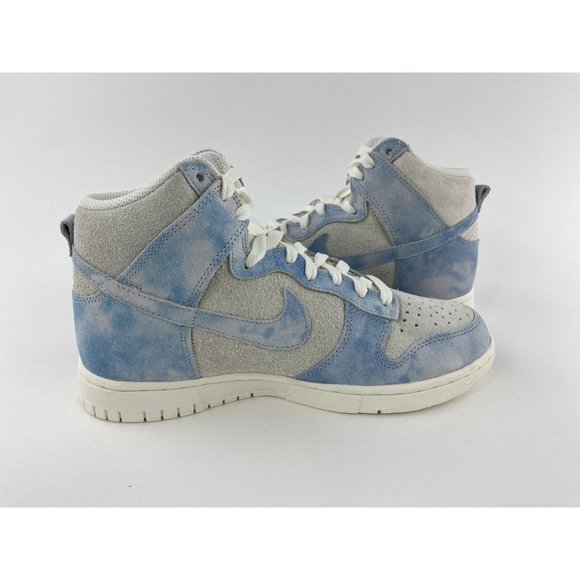 Nike Dunk High SE Clouds Women's Sneakers Shoes Blue White FD0882-400 - Picture 11 of 12